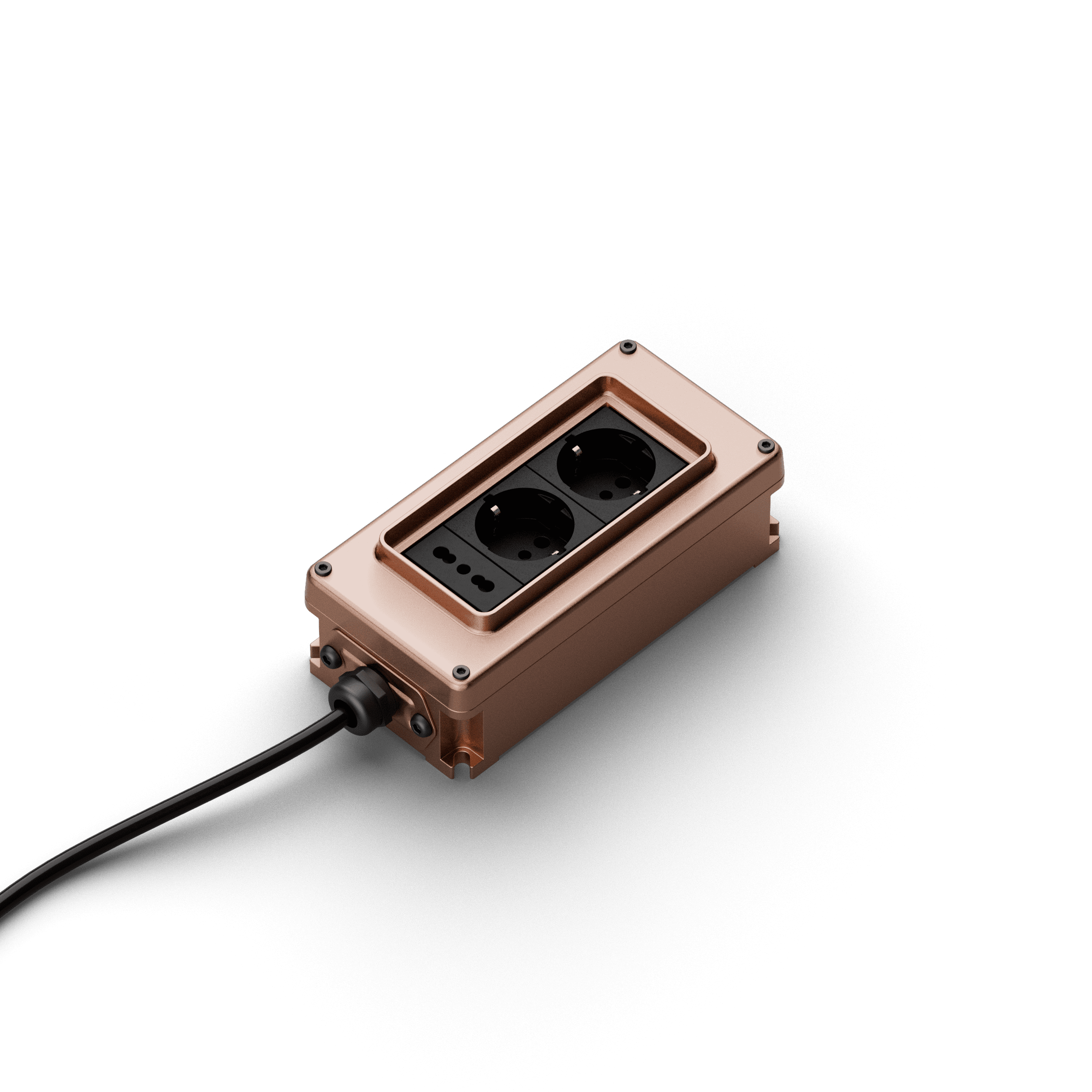 Genuit doza box 5 vtičnica