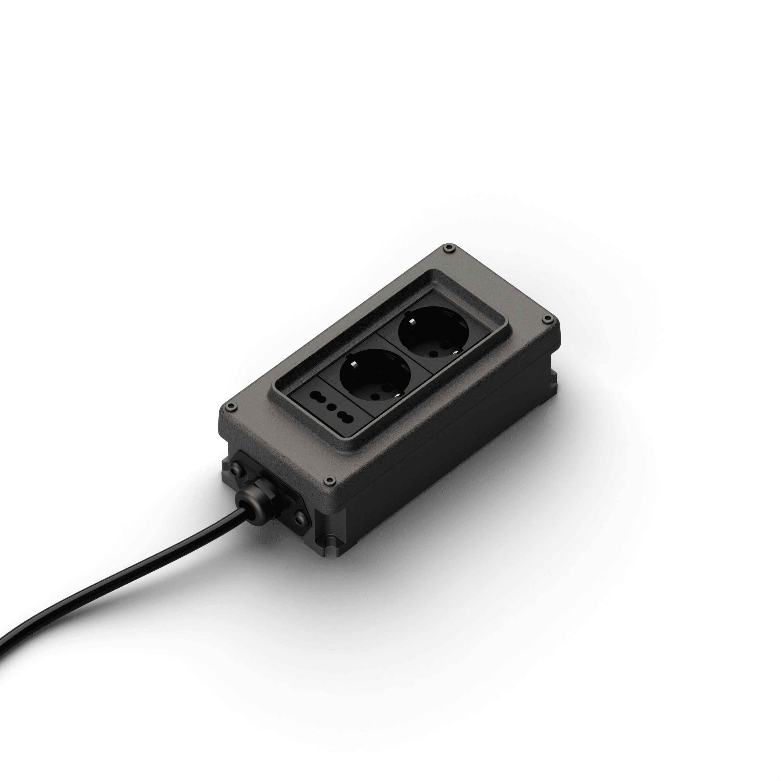 Genuit doza box 5 vtičnica