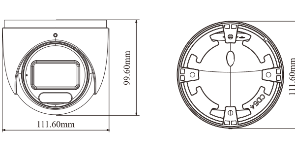 DVC Video kamera DCN-TM6125AI-DL