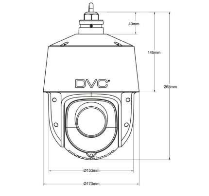 DVC video kamera DCN-PM425X160
