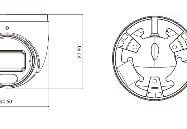 DVC video kamera DCN-TF6283AI-DL