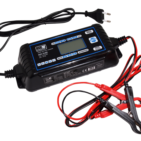 MW Power polnilnik akumulatorskih baterij 12V in 24V MW-SC8E