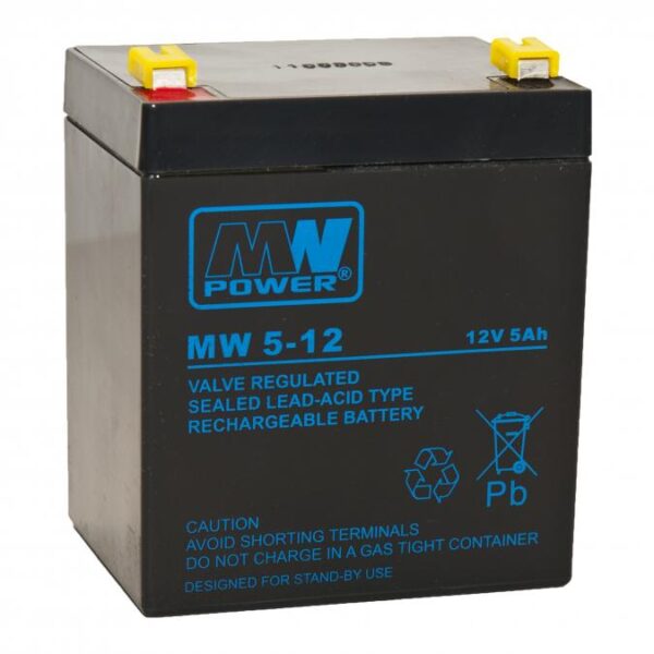 Akumulatorska baterija MW 5-12L - 12V 5Ah
